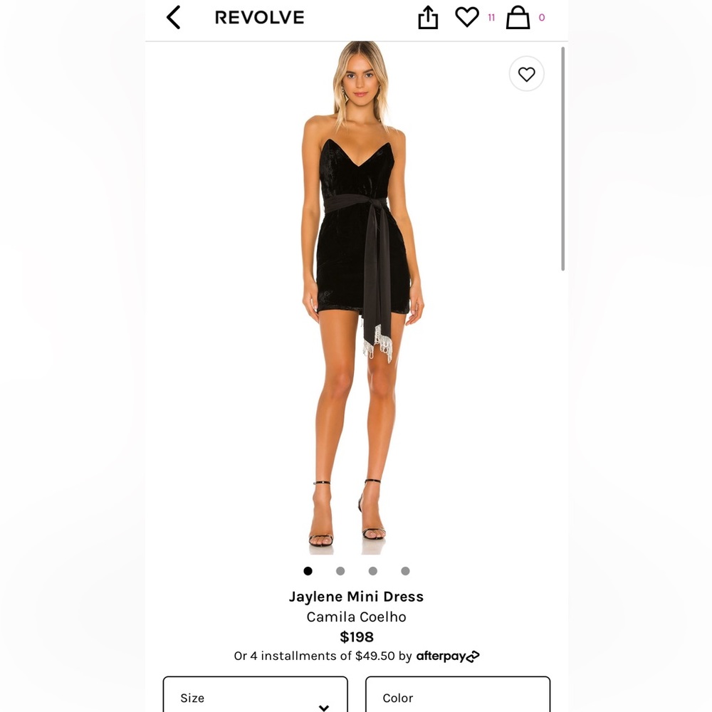 Jaylene mini dress  and belt- Camila Coelho